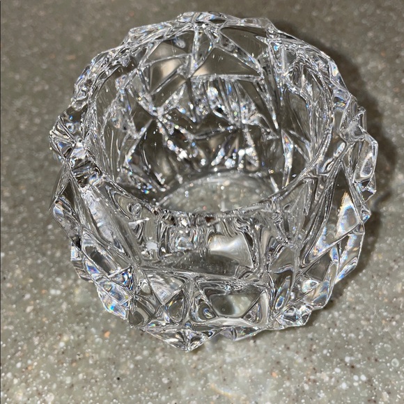 Tiffany & Co Rock Cut Votive Candle Holder/NWOT - Picture 2 of 5